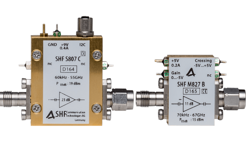 SHF S807 C and SHF M827 B Amplifiers