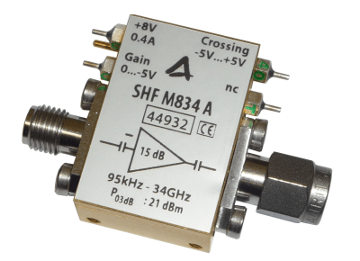 SHF M833 A and M834 A Amplifier